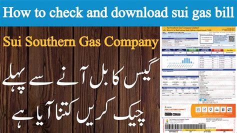 Ssgc Duplicate Bill Online Check Sui Gas Bill Online Dekho Aur