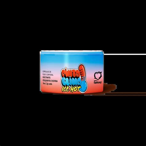 INTIMUSEX SEXSHOP BOLINHA PINTA CLIMA EXCITANTE HOT ICE