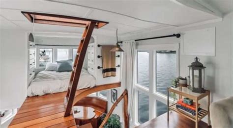 Gorgeous Tiny House Boat With Interior Design Dream Tiny Living