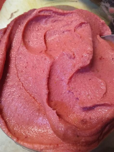 Easy Ice Cream With A Vitamix Frozen Strawberries Yogurt And