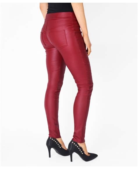 Share 72 Leather Look Skinny Trousers Best Vn