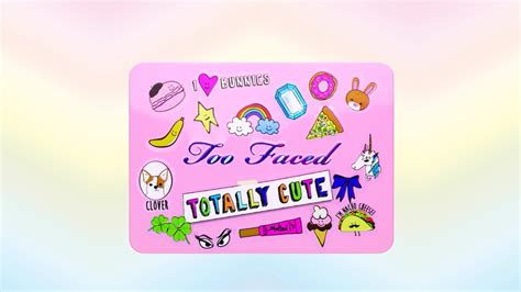 Too Faced S Totally Cute Eyeshadow Palette Is What Your 90s Dreams Are