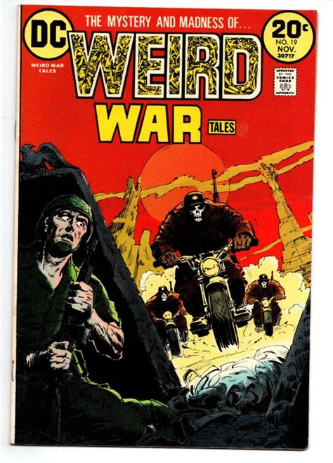 Weird War Tales 19 Horror 1973 VF Comic Books Bronze Age DC