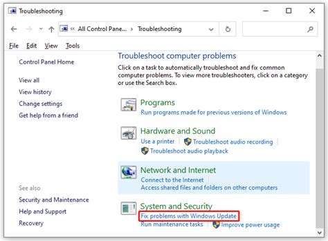 [full Guide] How To Fix Windows Update Troubleshooter Not Working Minitool