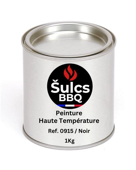 Pot De Peinture Haute Temp Rature Noir Mat Professionnelle Kg