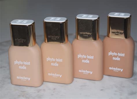 Sisley Phyto Teint Nude Foundation 18 Shades Review Swatches