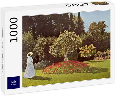 Lais Puzzle Claude Monet Femme Dans Le Jardin 1000 Pieces Amazon Fr