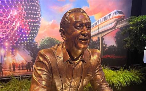 Walt The Dreamer Statue Merchandise Collection Available Now At EPCOT