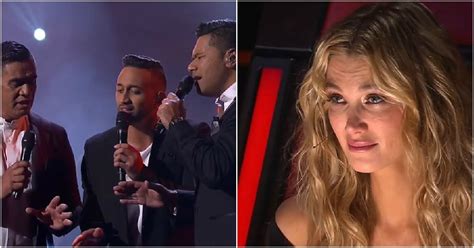 A recap of Delta Goodrem's breakdown on The Voice 2019.