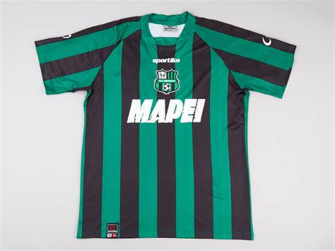 Sassuolo Home Football Shirt 2014 2015 Sponsored By Mapei