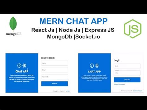 Login UI Real Time Socket Chat App With Socket Io React Js Material