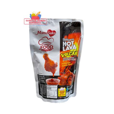 Jual Mamasuka Delisaos Hot Lava Volcano Spicy Korean Sauce Super