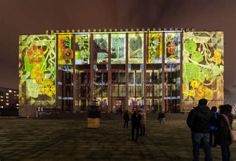 Mapping On The Facade Of The National Museum Inspired By The Painting