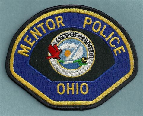 Mentor Ohio Police Patch