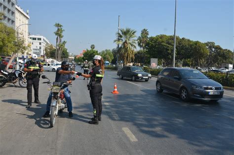 Mersinde Motosiklet Denetimi Mersin Haberleri