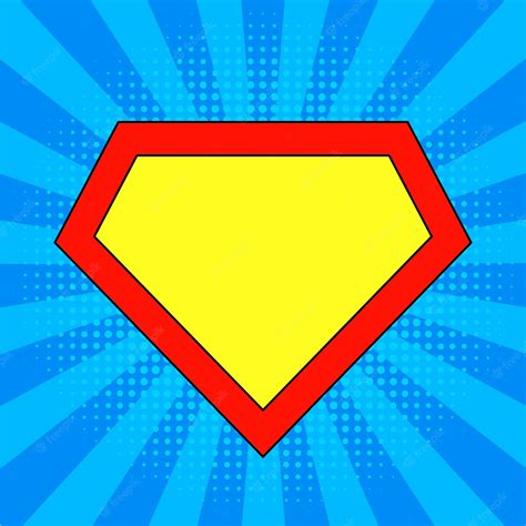 Blank Superman Logos Inside Blank Superman Logo Template