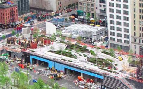 PHOTOS: WTC's Elevated Liberty Park Readying For Summer Launch ...