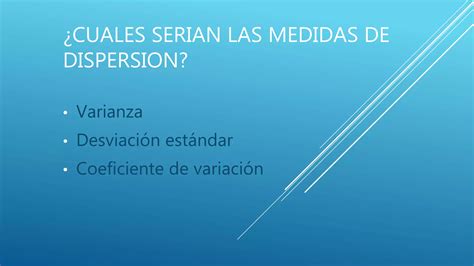 Medidas De Dispersion Gc Ppt