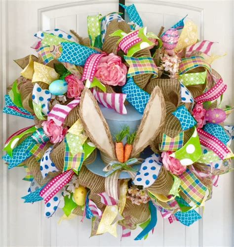 15 Whimsical Handmade Easter Wreath Designs Youre Going To Adore