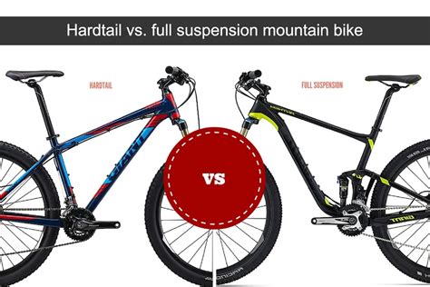 Hardtail vs. full suspension mountain bike - how to choose