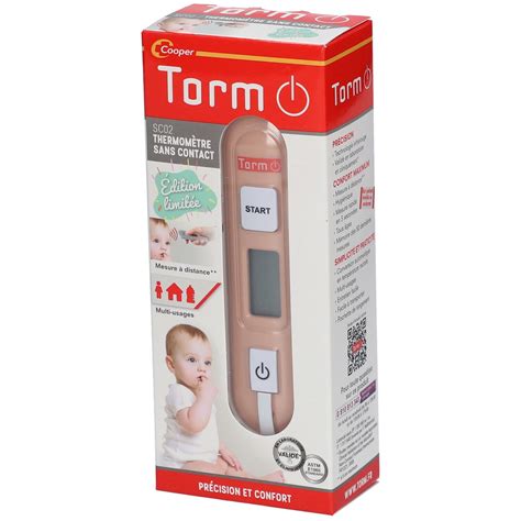 TORM Thermomètre Multifonction SC02 Édition limitée 1 pc s Redcare