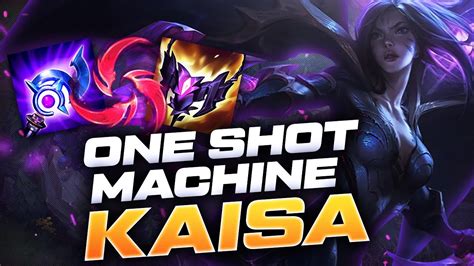 Full Ap Kaisa Mid Is A One Shotting Machine High Elo Ranked League