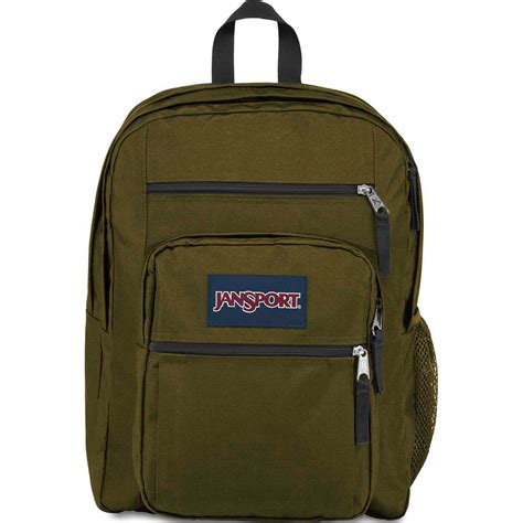 Jansport Army Green Big Student Backpack Canex