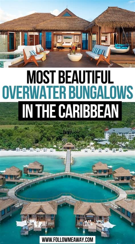 Stunning Overwater Bungalows In The Caribbean Artofit