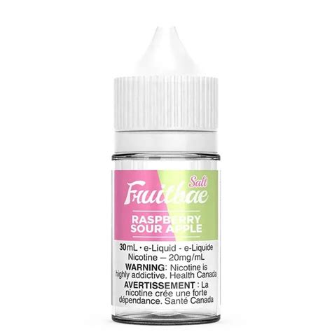 Fruitbae Nic Salts Raspberry Sour Apple 30ml 180 Smoke