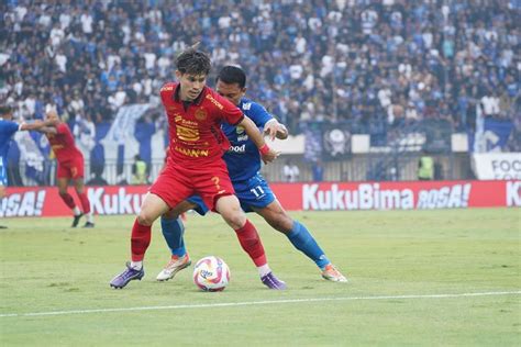 Usai Dihajar Persib Persija Musafir Ke Bantul Untuk Menjamu PSM Di BRI