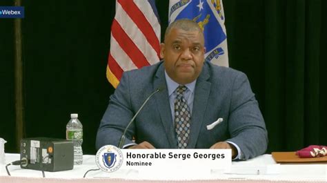 Boston Municipal Court Judge Serge Georges Jr Would Bring District