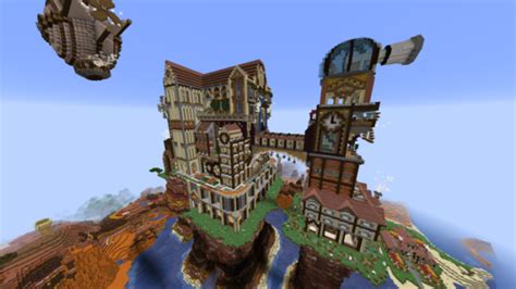 Minecraft Castle: Steampunk Castle - Best Castle Build