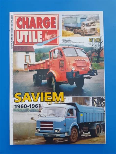 CHARGE UTILE MAGAZINE Hors Série HS N 100 saviem camion truck EUR 15