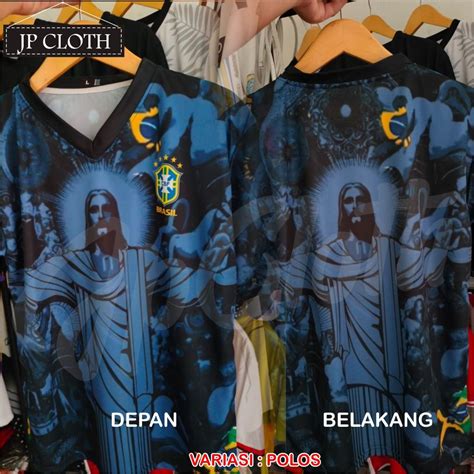 Jual Jersey Brazil Christ The Redeemer Special Edition 2024 Free Nama