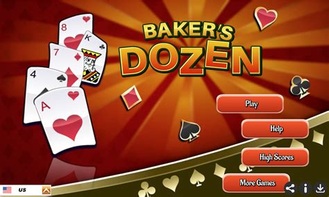 Play Baker S Dozen Game Free Online Bakers Dozen Solitaire Card