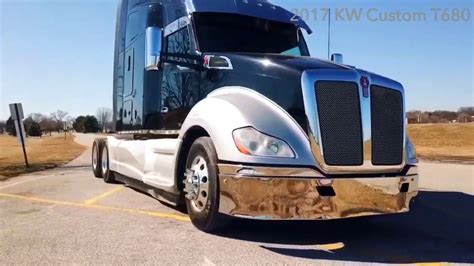 Kenworth T Custom Paint And Chrome Low Miles K Cummins