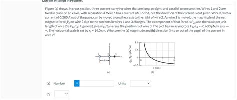 Get Answer Current Attempt In Progress Figure A Shows In Cross