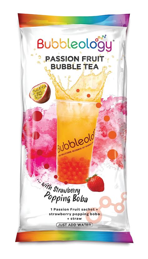 Buy Bubbleology Passion Fruit Bubble Tea Single Serve Sachet With