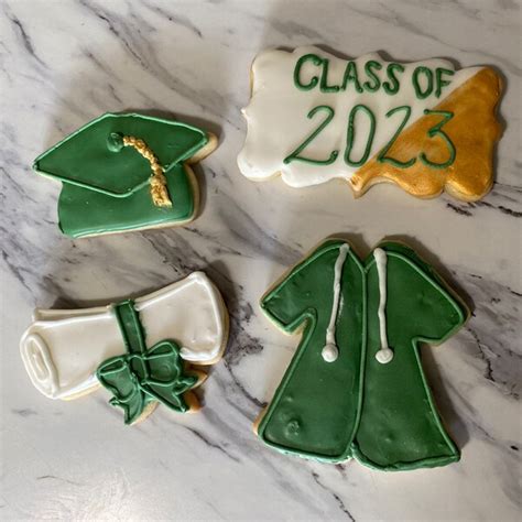 Graduation Decorated Sugar Cookies Etsy