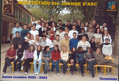 Photo de classe Terminales Générales de 2003 Lycée Institution Sainte