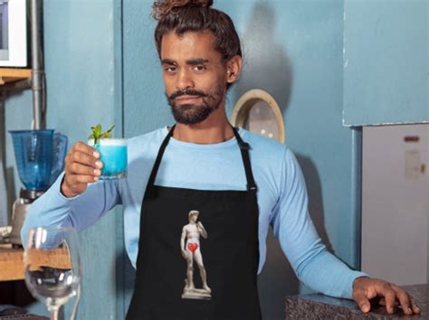Oh David Apron Adjustable Apron Personalized Apron Baking Apron