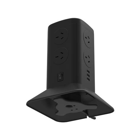 CordTech 3.1A USB 8 Outlet Desktop Tower - Bunnings Australia