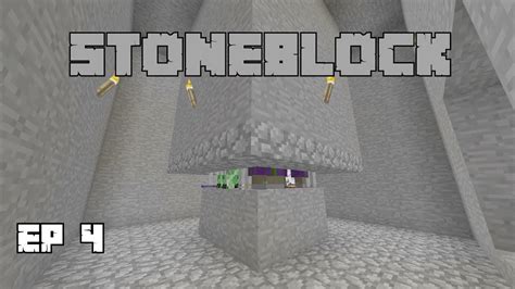 Stoneblock Building A Mob Farm Ep 4 Modded Minecraft YouTube