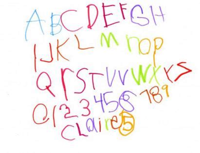 Child Handwriting Font - Child Font Stock Illustrations 26 450 Child ...