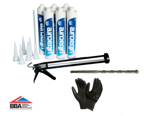 Ultracure Dpc Damp Proof Proofing Injection Cream Kit X Ml Kit