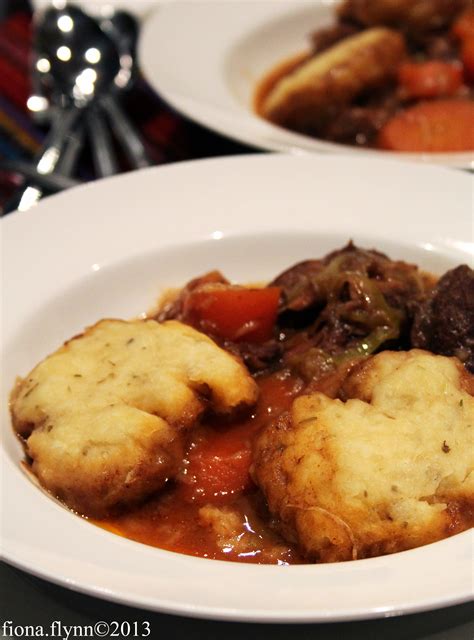 Slow Cooked Beef And Ale With Herb Dumplings From Au Slow