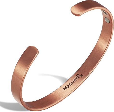 Amazon Magnetrx Magnetic Copper Bracelet Cuff Elegant Pure