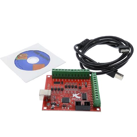 Breakout Board Cnc Usb Mach Khz Axis Interface Driver Motion