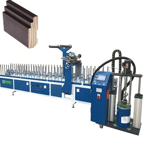 PUR Profile Wrapping Machine For PVC WPC Wall Panel China PUR Profile