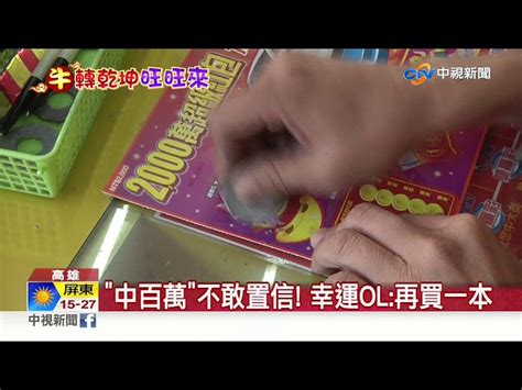 集資3萬6刮中100萬 嗨喊再買一本搏進口車│中視新聞 20210211